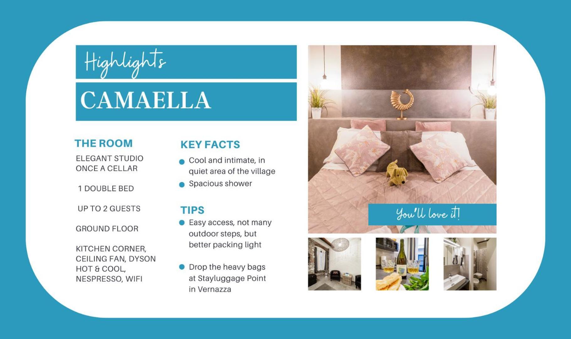 Camaella Luxury Studio Вернаца Екстериор снимка